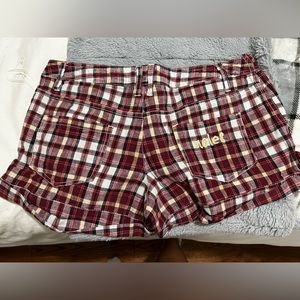 College themed shorts